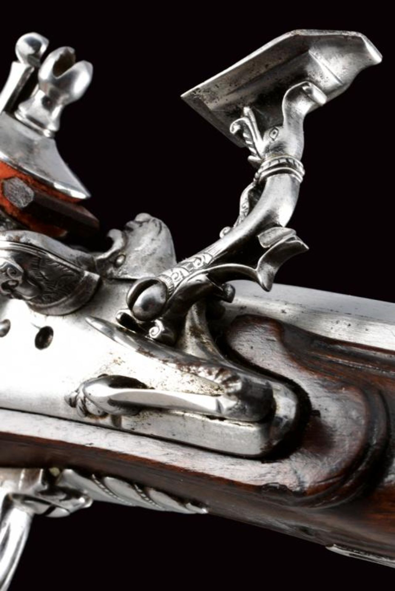 A fine snaphaunce flintlock pistol - Bild 4 aus 10