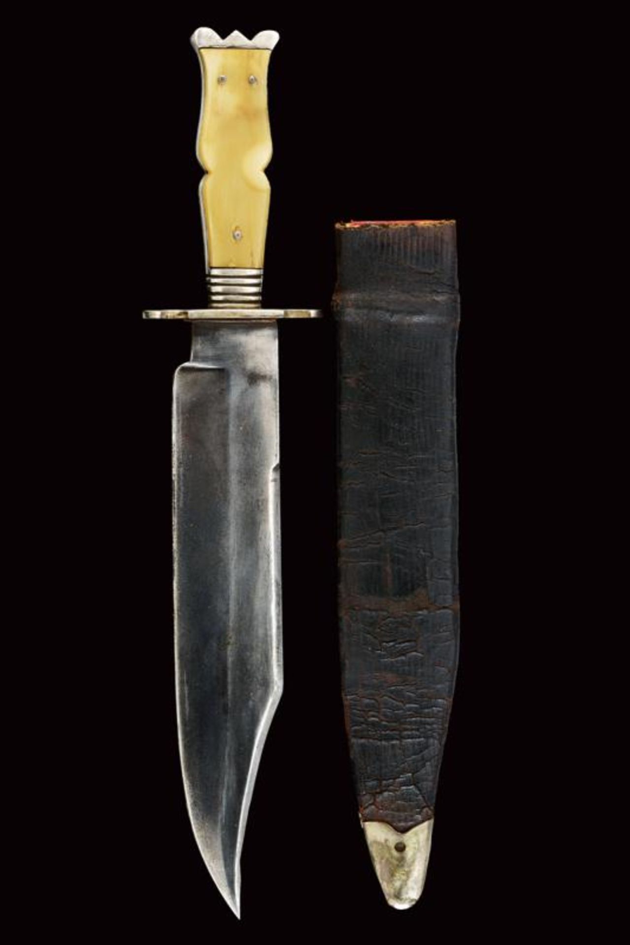 A rare Bowie type knife