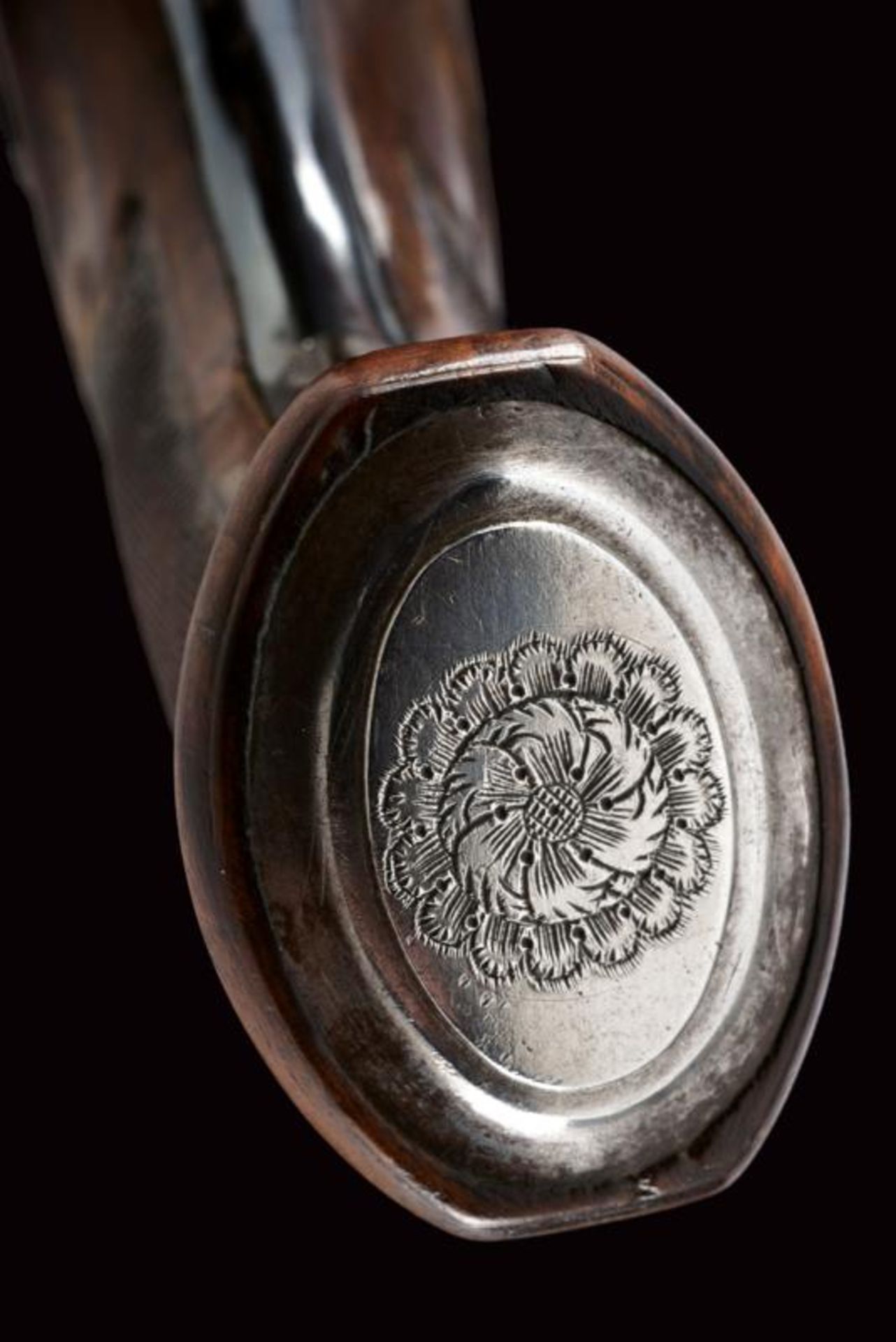 An officer's pistol converted to percussion, by Salvatore Mazza - Image 7 of 8