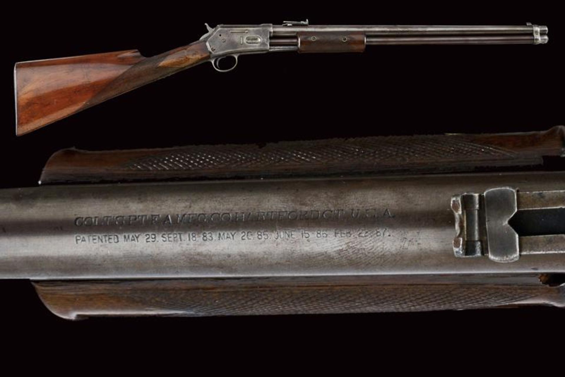 A Colt Lightning Slide Action Carbine, Medium Frame