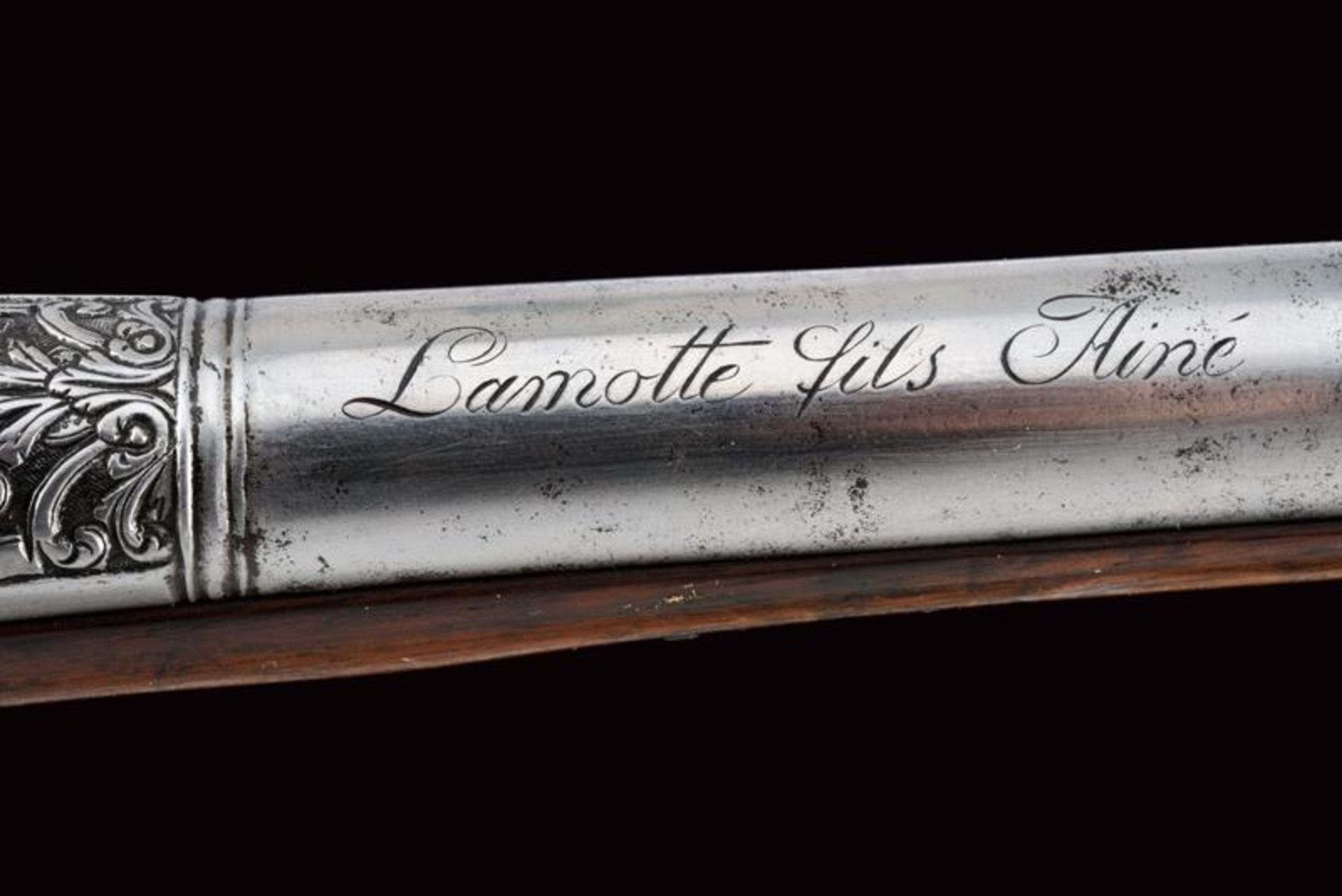 A beautiful pair of flintlock pistols by Lamotte Fils Aine for the Oriental market - Bild 2 aus 10