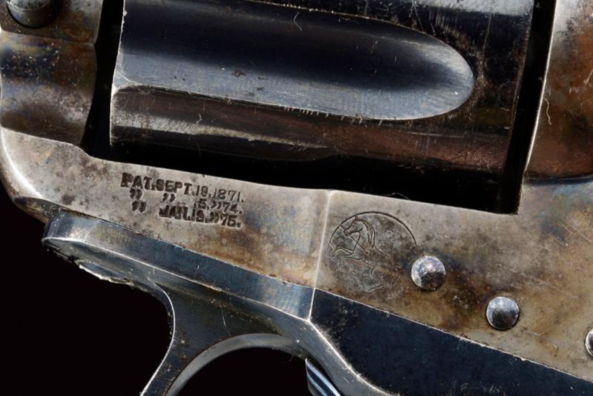 A Colt Model 1877 'Lightning' D.A. Revolver - Bild 6 aus 6