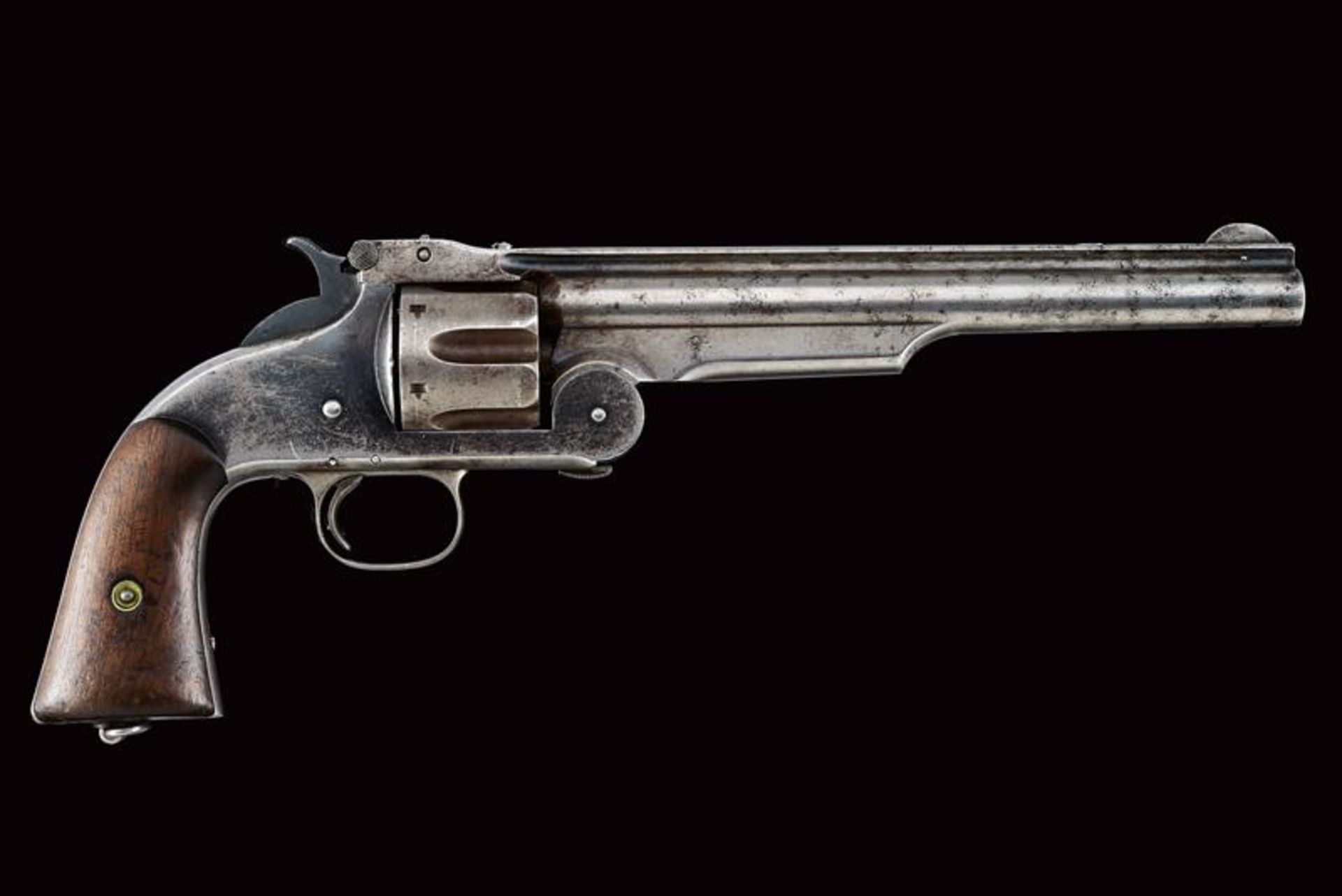 A rare S&W Model 3 Russian First Model revolver (Old Old Model Russian) - Image 6 of 6