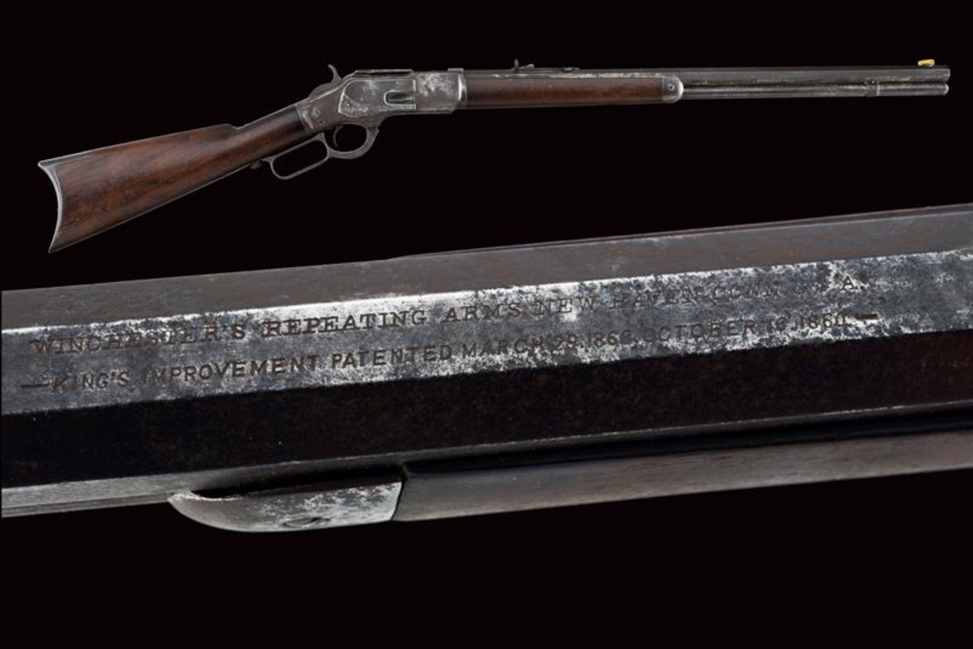 A Winchester Model 1873 Rifle - Third Model