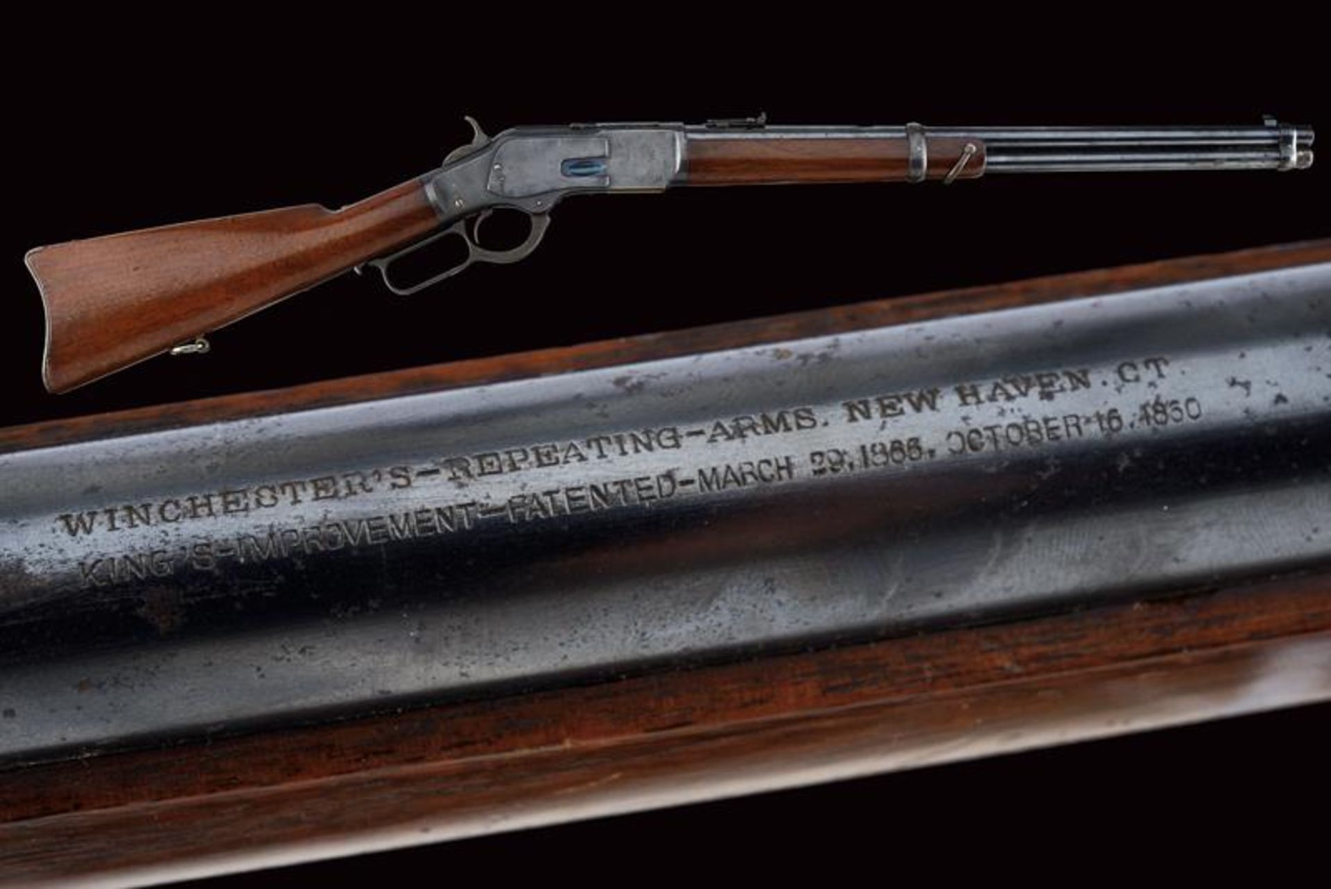 A Winchester Model 1873 Carbine