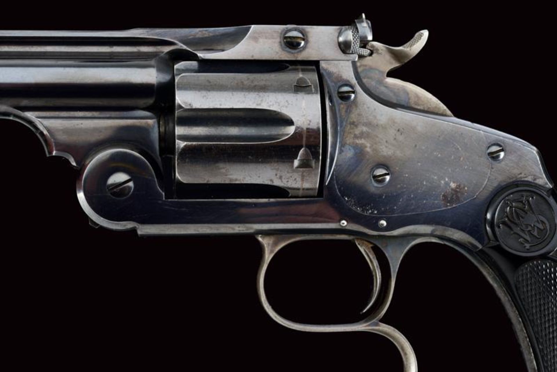 S&W New Model No. 3 Single Action Revolver - Image 3 of 8