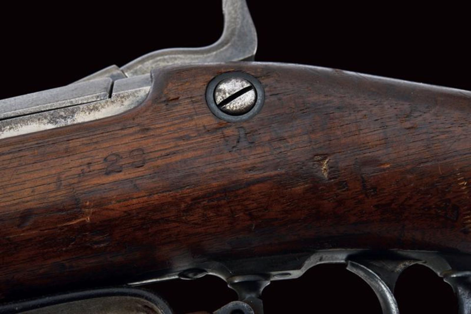 An 1873 model Springfield Trapdoor rifle - Bild 9 aus 11