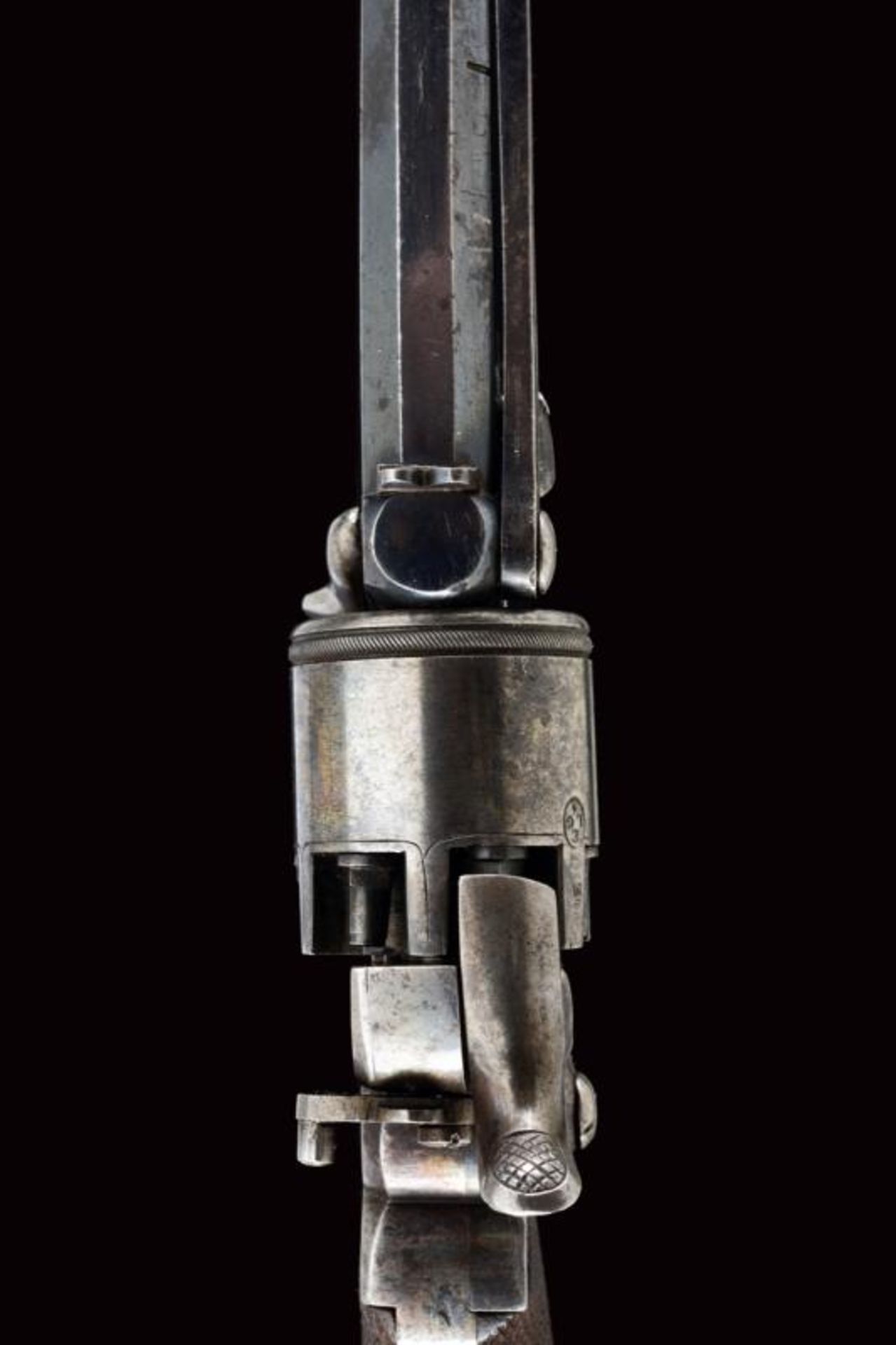 A rare Tranter system percussion revolver with small caliber - Image 5 of 5