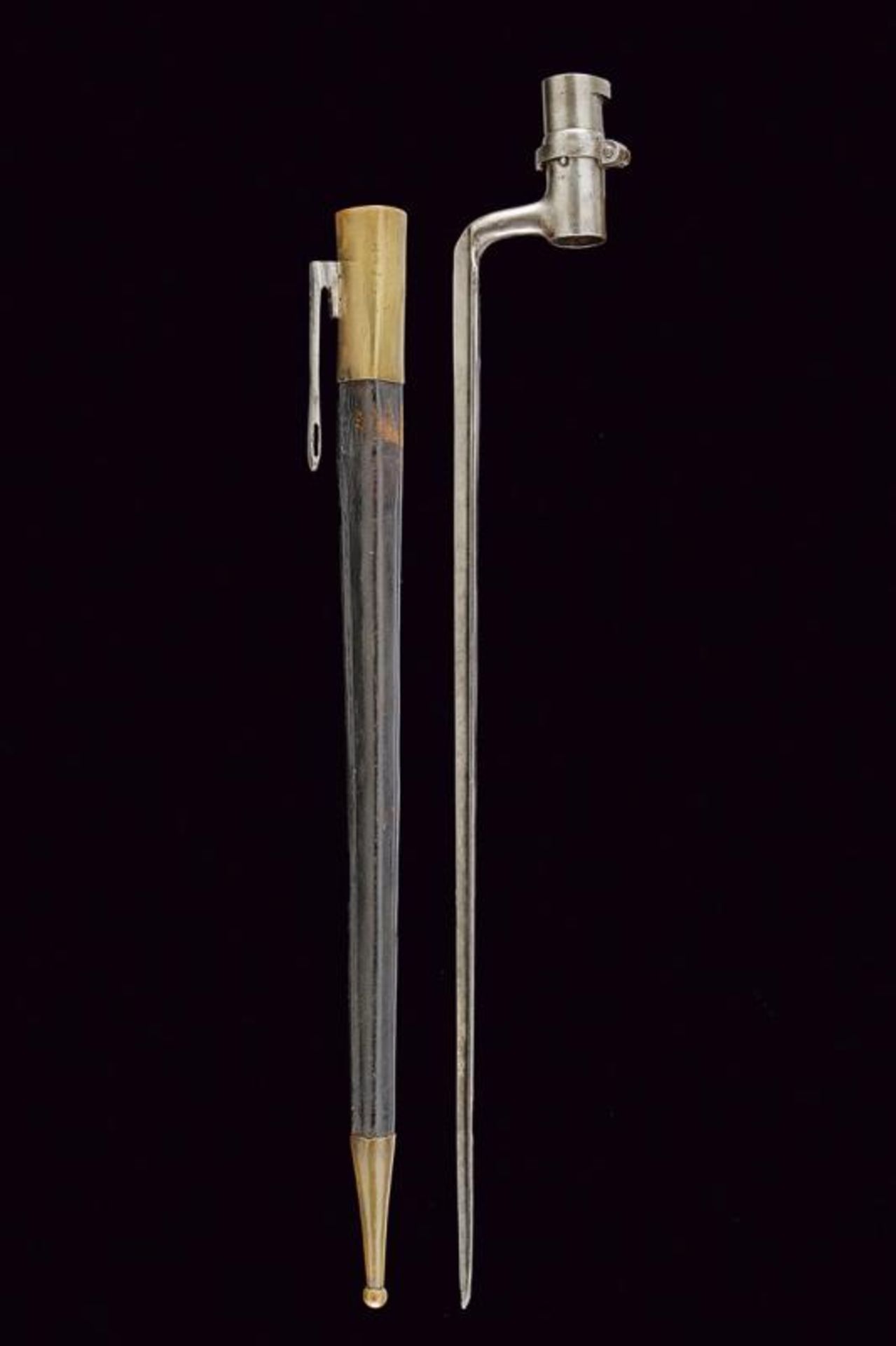 A rare socket bayonet for the Navy gun model 1844 - Bild 5 aus 5