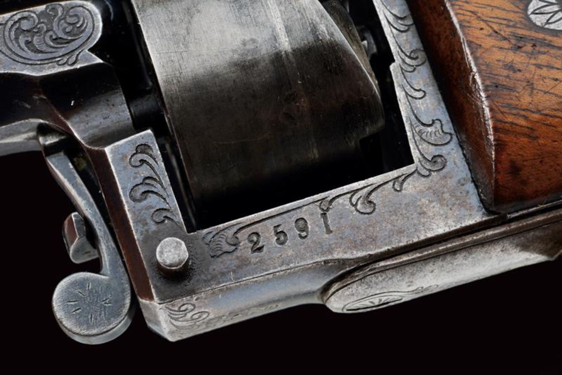 A rare Dreyse needle-fire revolver - Bild 5 aus 9