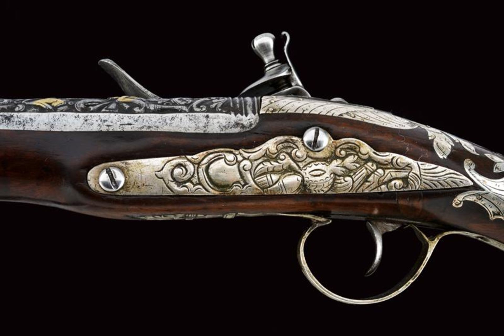 A beautiful pair of flintlock pistols by Lamotte Fils Aine for the Oriental market - Bild 3 aus 10