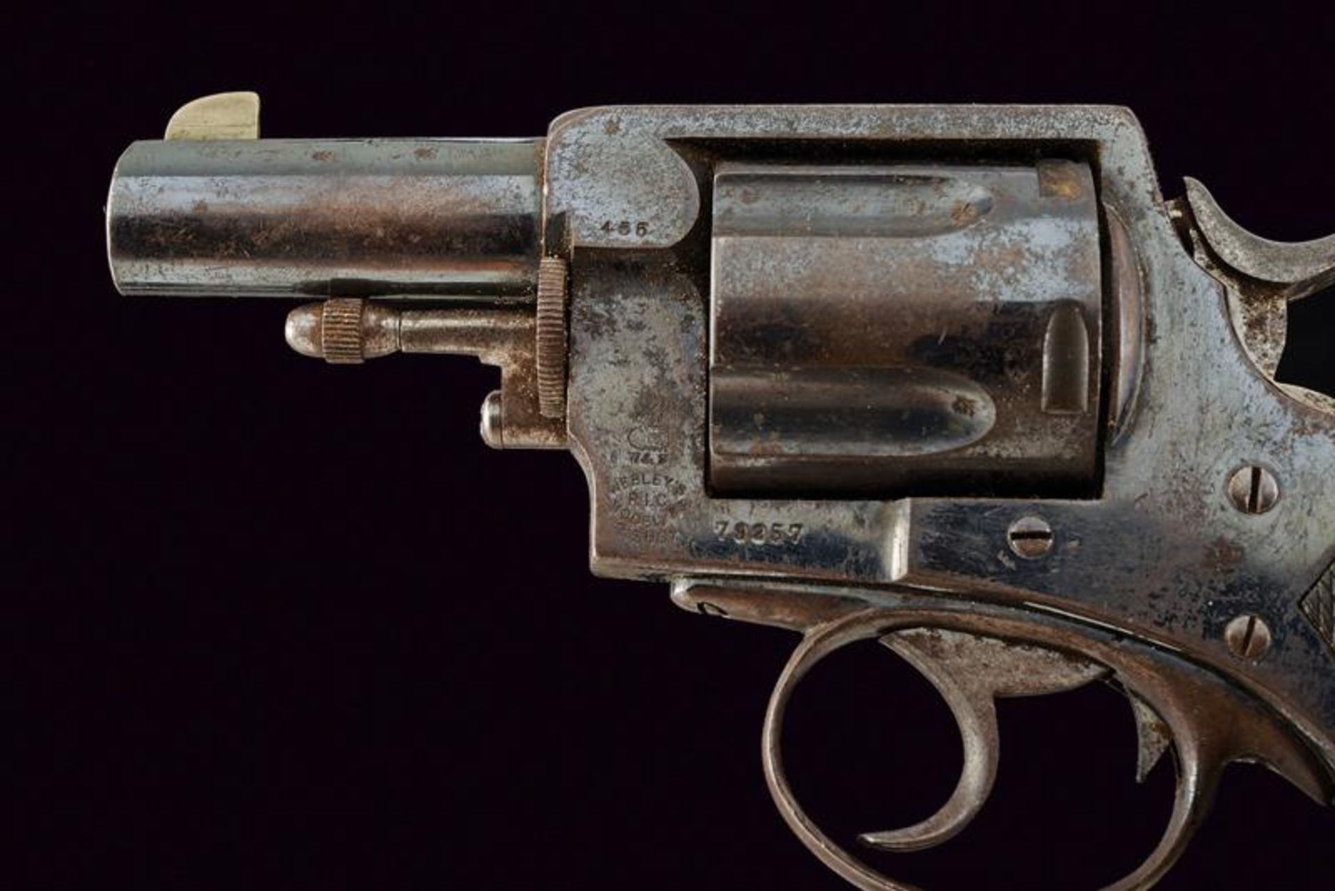 An 1883 model Webley centerfire revolver - Image 2 of 4