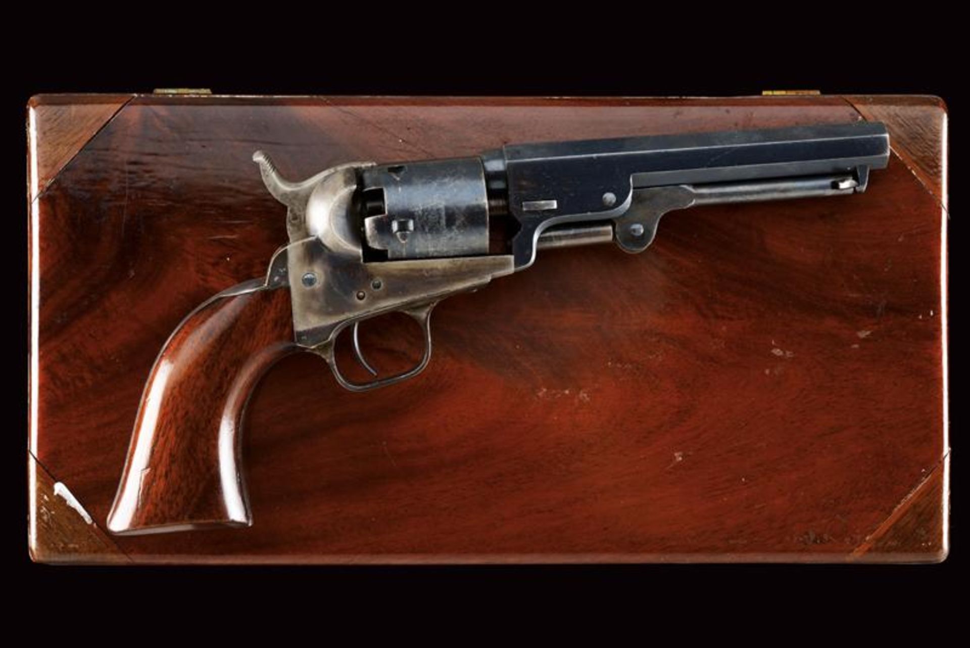 A Colt Model 1849 Pcoket Revolver with case - Image 3 of 9