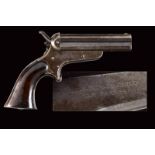 A Sharps & Hankins Breech-Loading 4-Shot Pepperbox Pistol