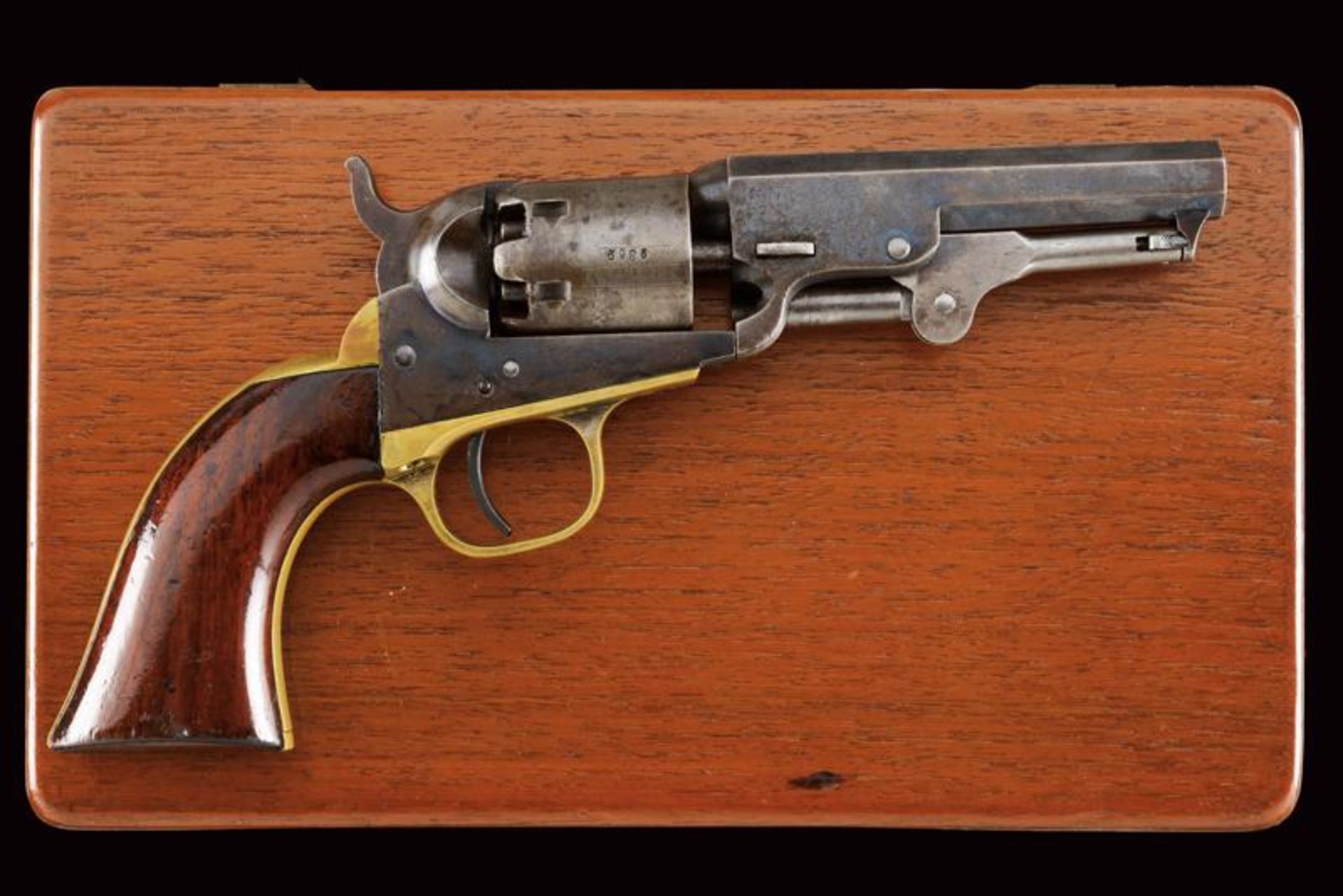 A cased Colt Model 1849 Pocket Revolver - Image 2 of 8