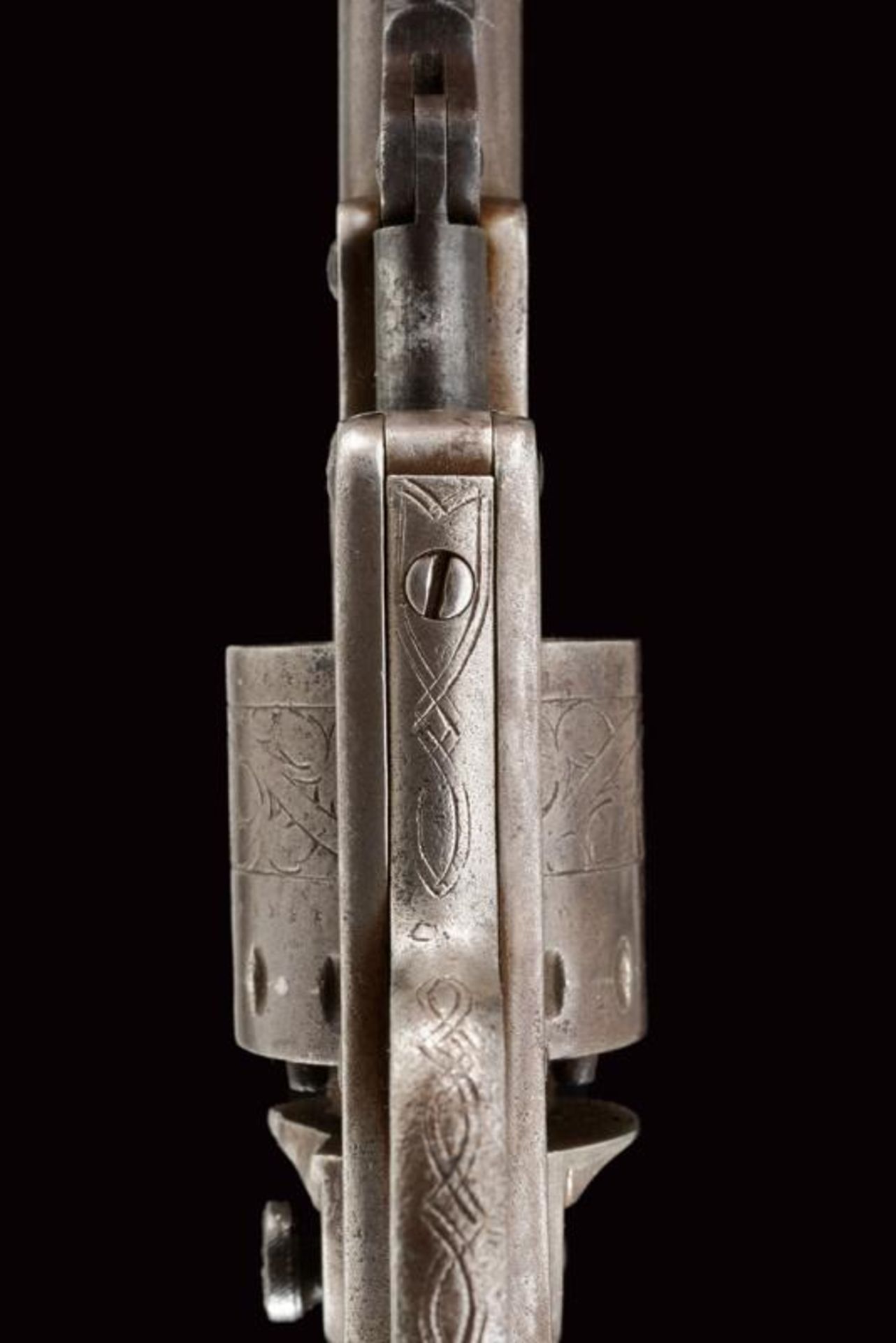 An engraved Starr Arms Co. S.A. 1863 Army Revolver - Image 7 of 9