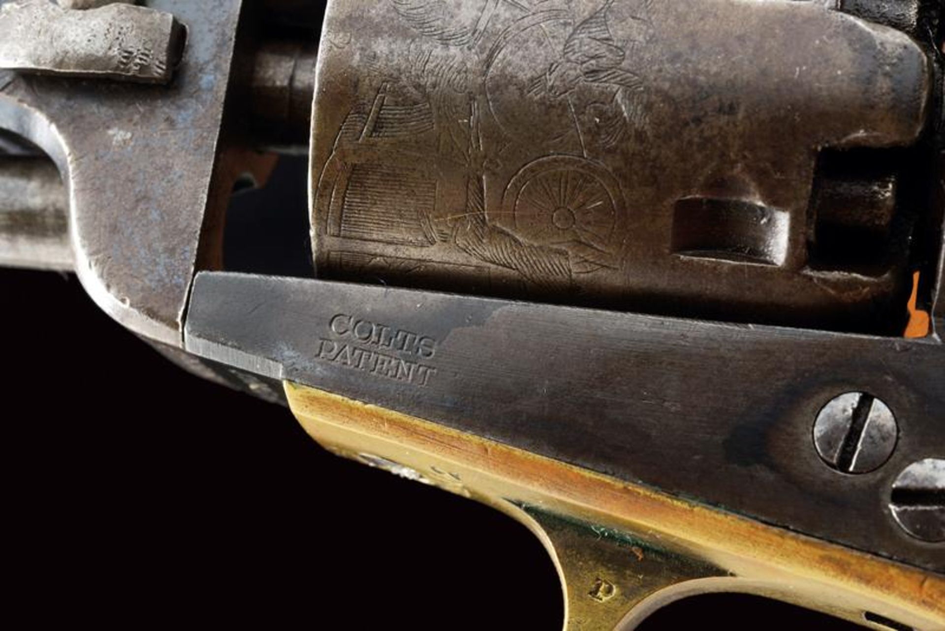 A cased Colt Model 1849 Pocket Revolver - Image 4 of 8