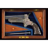 A Tipping & Lawden Sharps Patent 4-shots Pistol