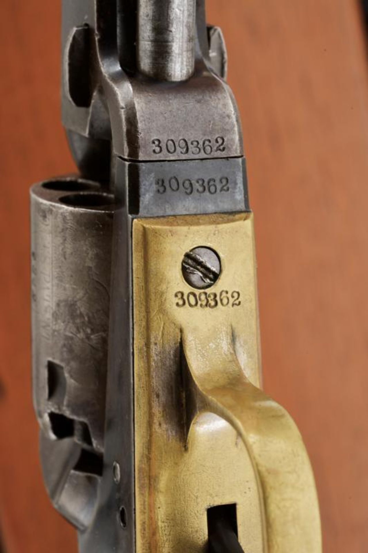 A cased Colt Model 1849 Pocket Revolver - Image 6 of 8
