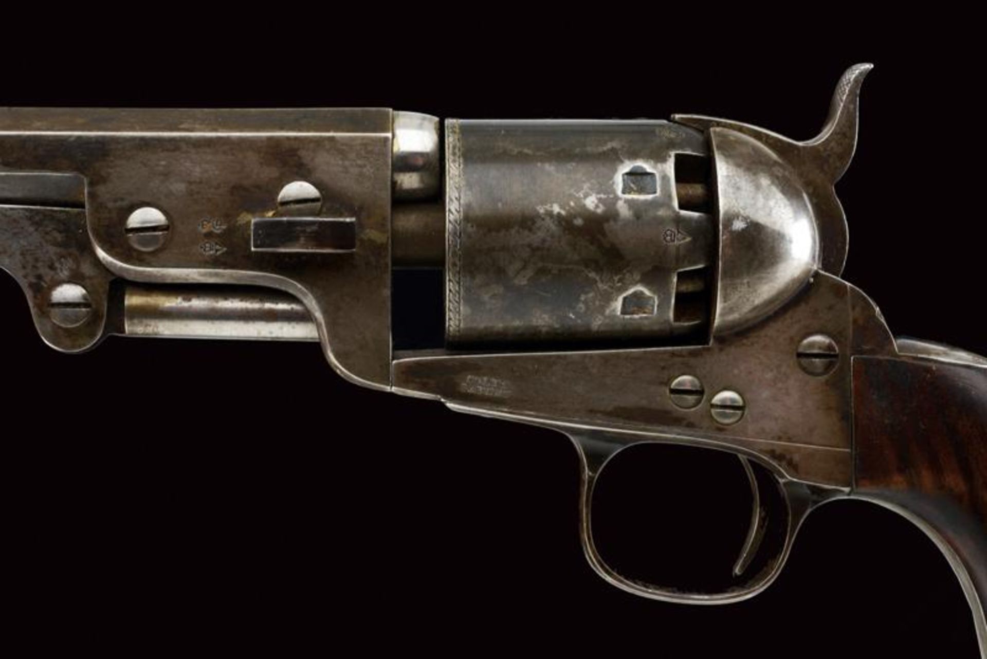 A rare Colt Model 1851 Navy Revolver - Image 4 of 11