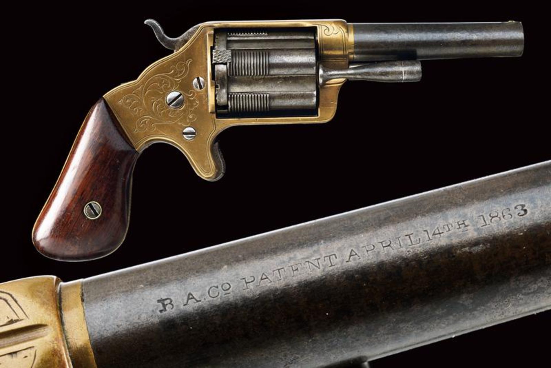 A Slocum Frontloading Pocket Revolver