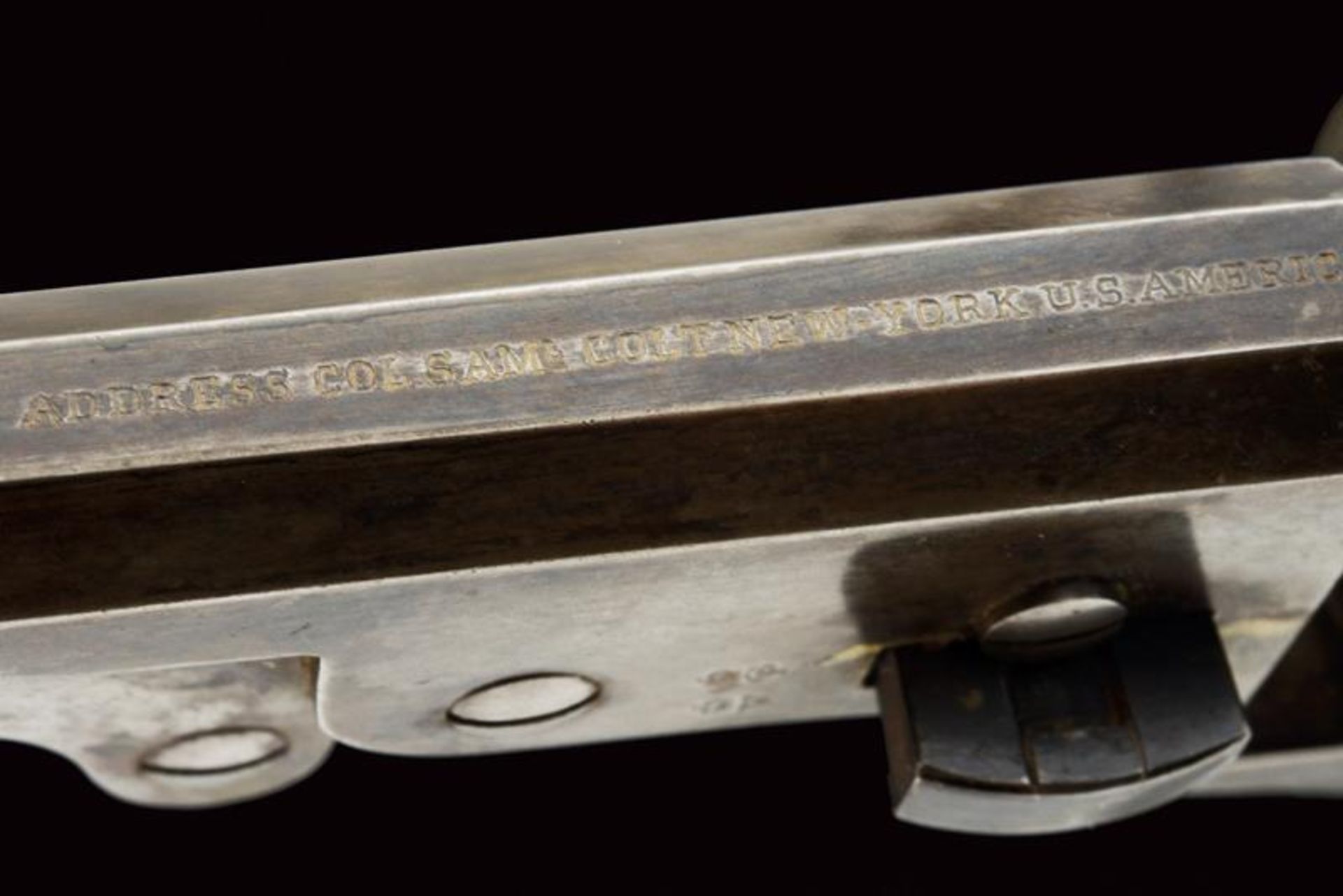 A rare Colt Model 1851 Navy Revolver - Image 9 of 11