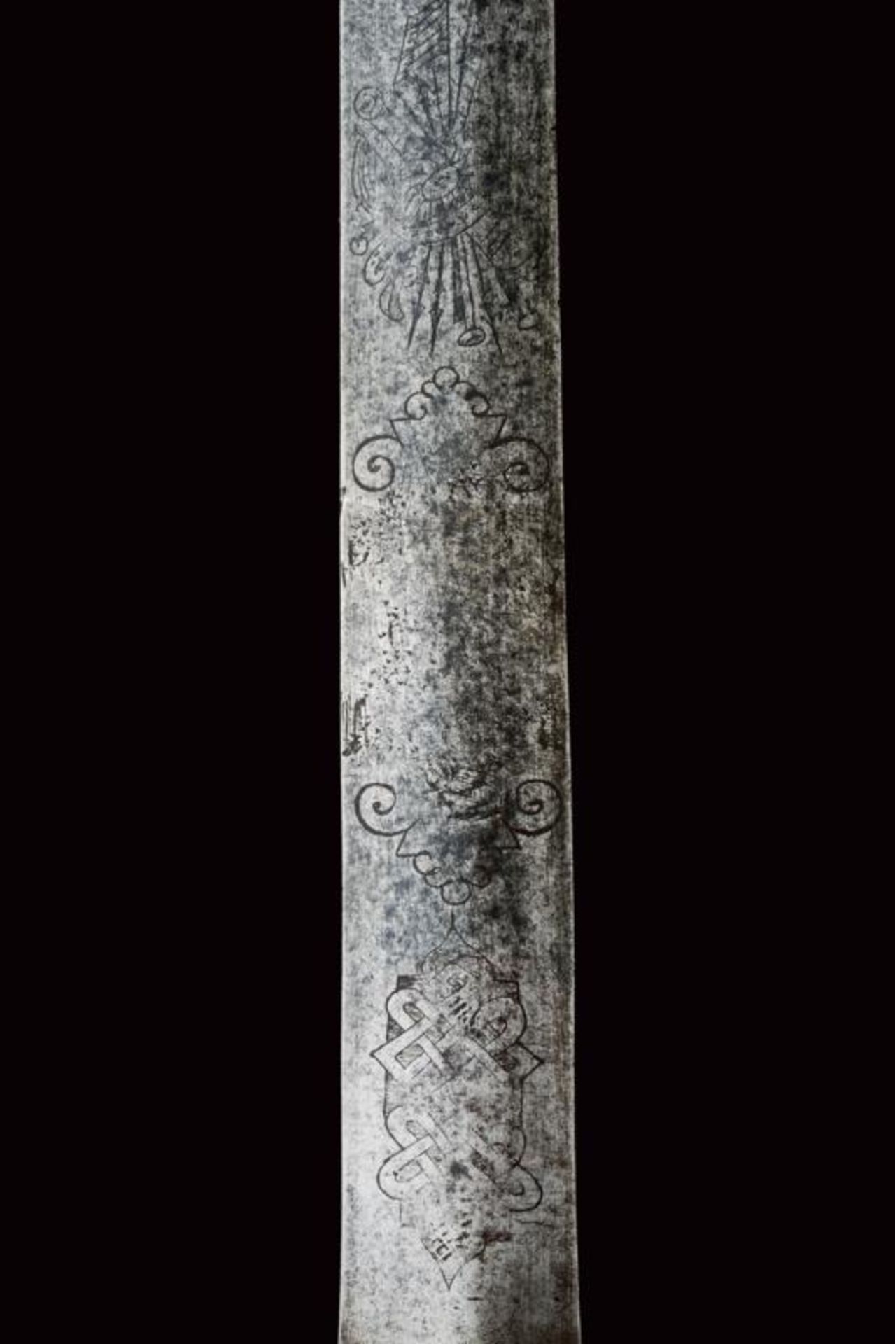 A rare composite sword - Image 2 of 8