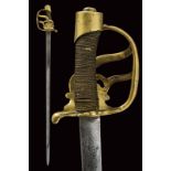 A sword with blade of Charles Albert of Sardinia epoch (1831 - 1849)