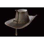 An iron hat