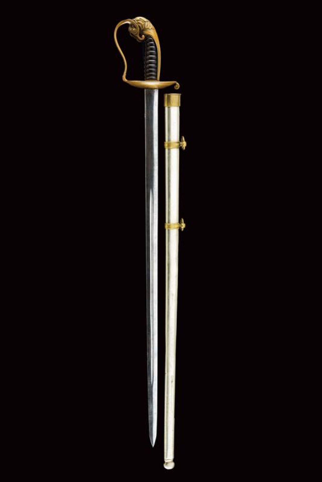 A Guardia Civica officer's sabre, model 1847 - Image 7 of 7