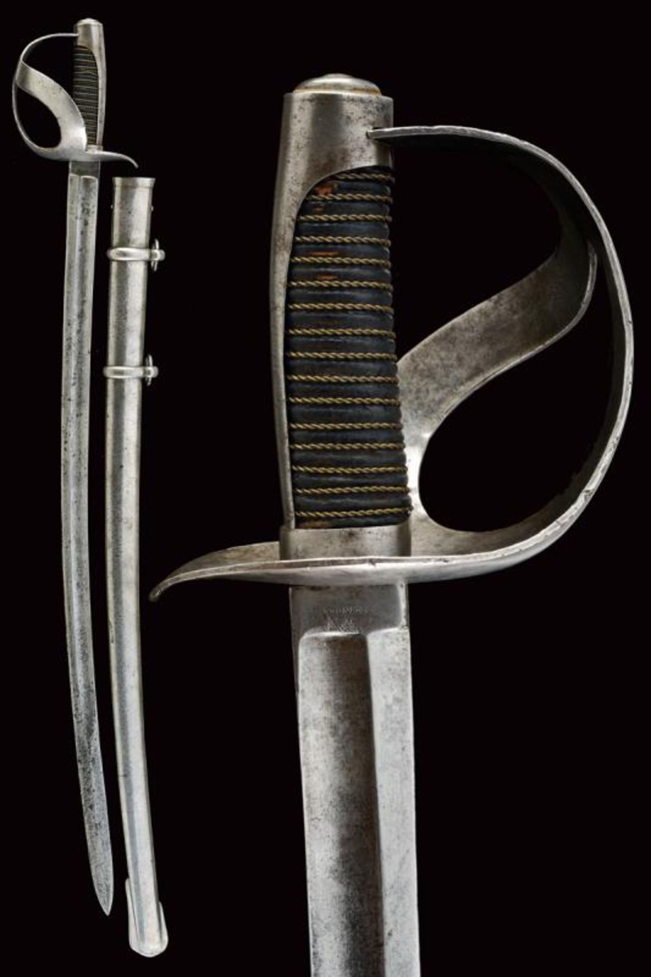 A 1834 model light cavalry and mounted gendarmerie sabre