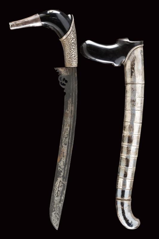 A silver-mounted sewar