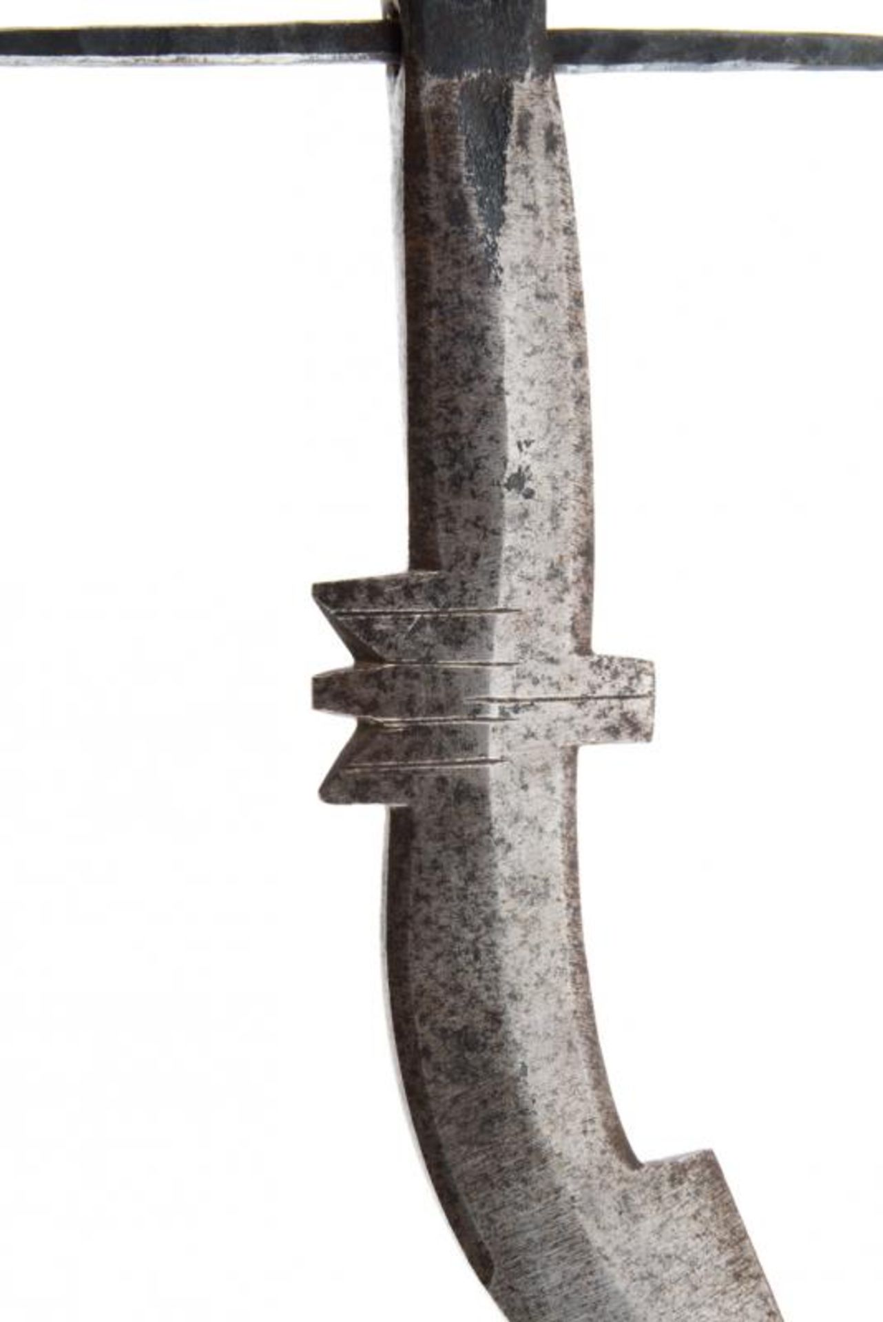 A very scarce and early milam (sword) of the Garo-Naga - Bild 2 aus 2