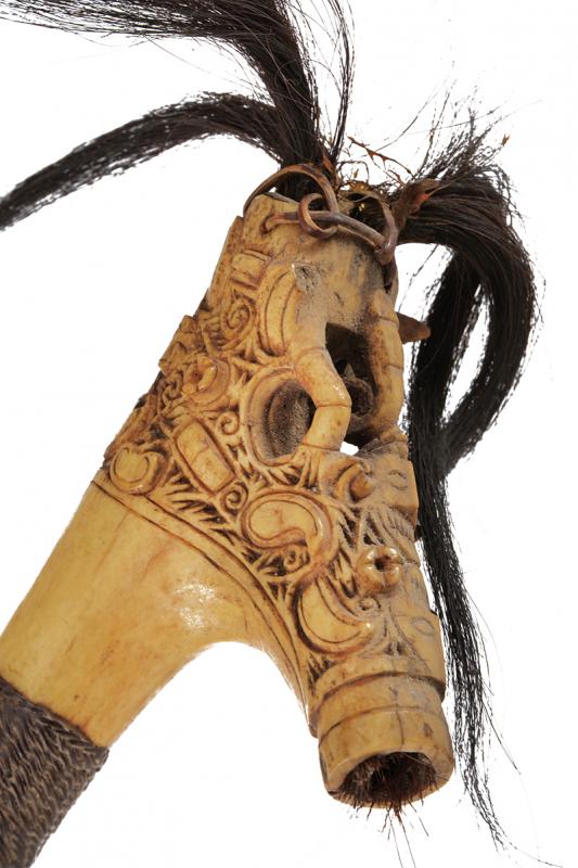 A rare mandau (jimpul) duku amat of the Iban-Dayak - Image 6 of 6