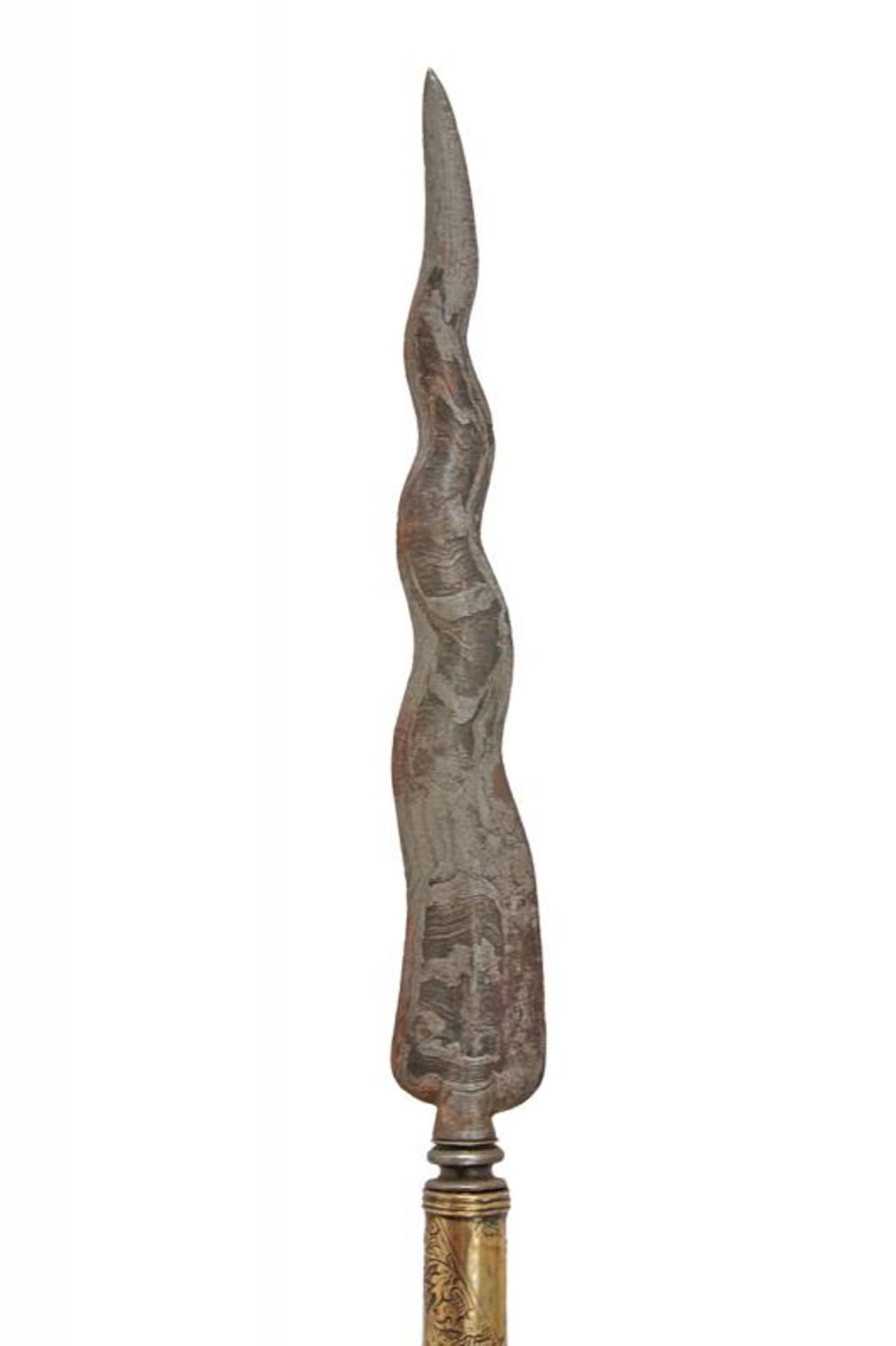 A Tombak (lance) with beautiful scabbard - Bild 3 aus 4