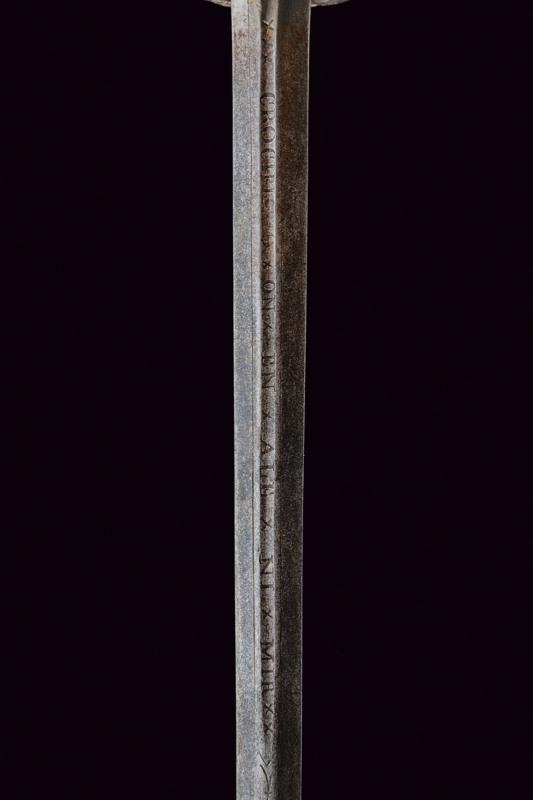A beautiful silver-hilted small sword - Image 4 of 8