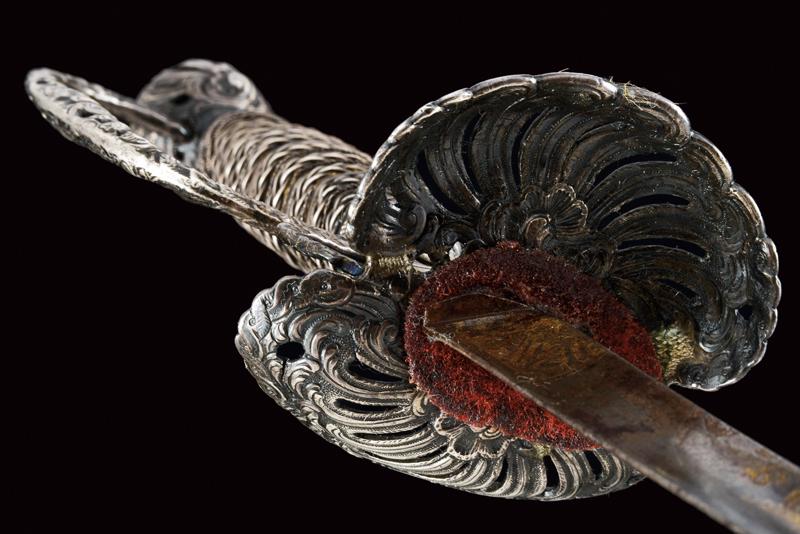 A fine silver-hilted small sword - Image 4 of 6