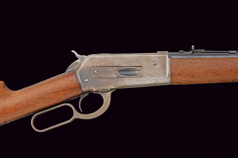 A Winchester Model 1886 Light Weight Rifle - Image 2 of 7