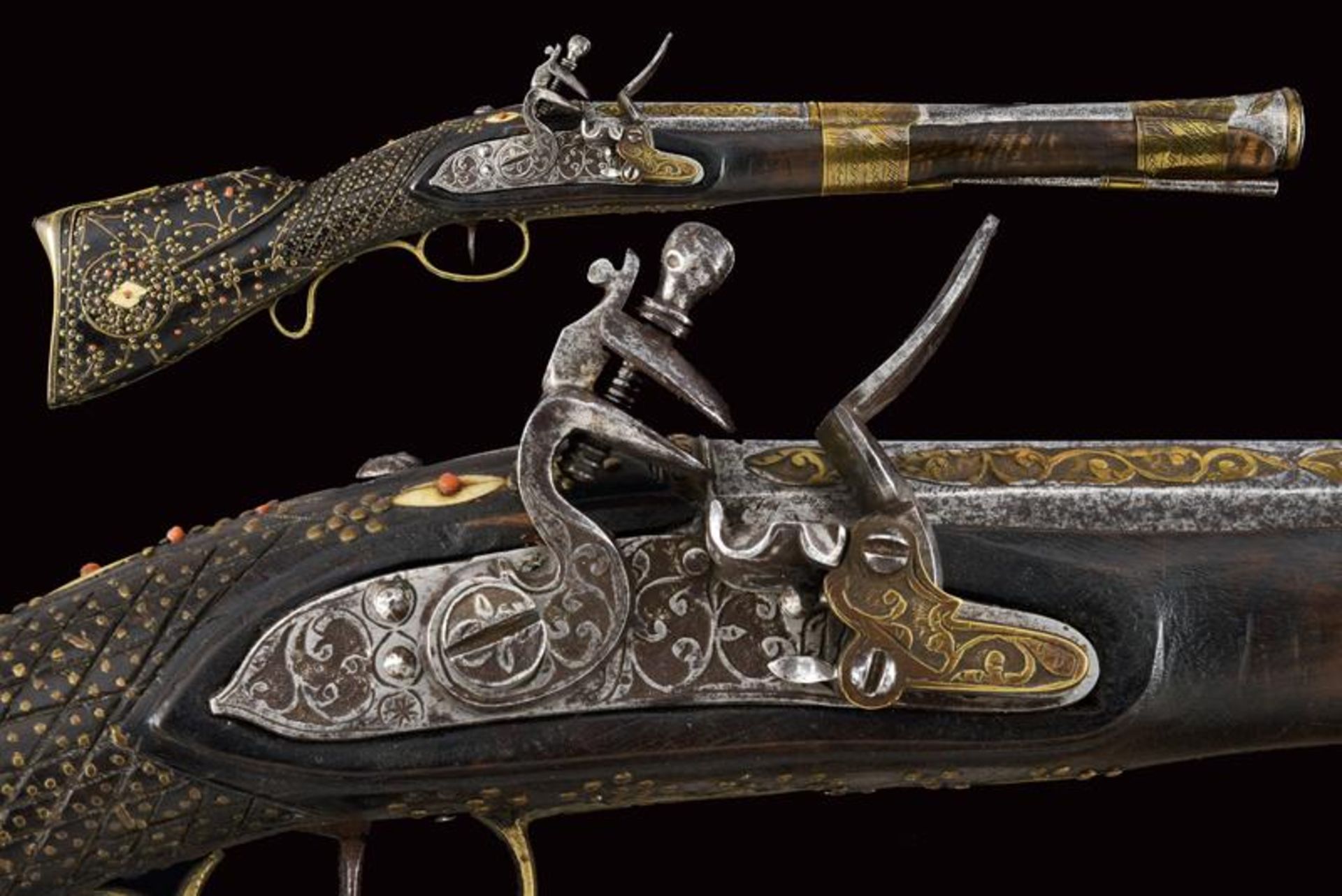 A fine flintlock blunderbuss