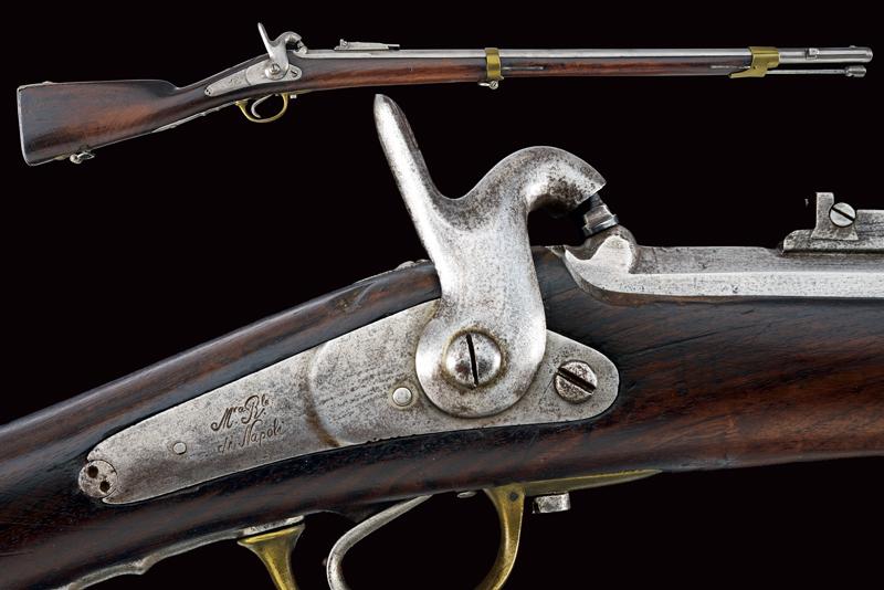 An 1850 model percussion carbine for Chasseurs