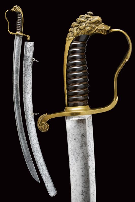 An interesting 1829 model officer's sabre