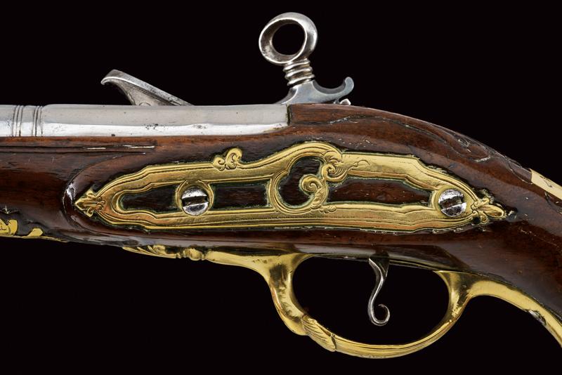 A pair of miquelet flintlock pistols - Image 7 of 8