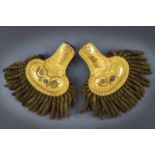 A pair of epaulets for a general of the Noble Guard