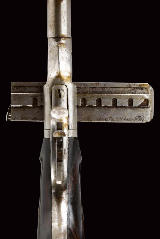A rare eight-shot Jarre pinfire pistol - Image 5 of 9