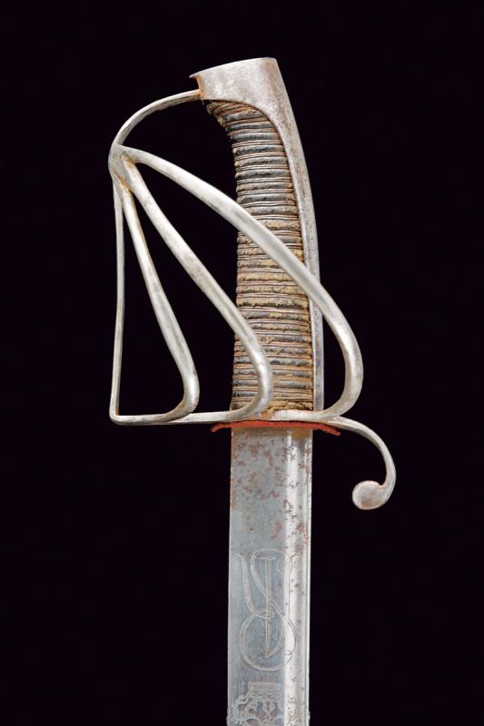 A very rare sabre of King Stanisław August Poniatowski epoch (1764-1794) - Image 2 of 8