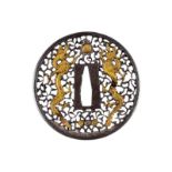 A Namban style tsuba