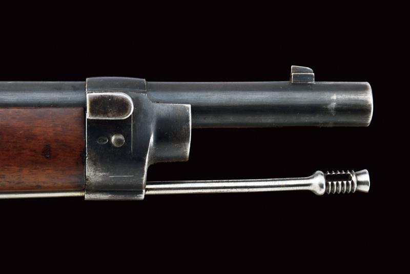 An 1878 model Vetterli rifle with bayonet - Image 8 of 10