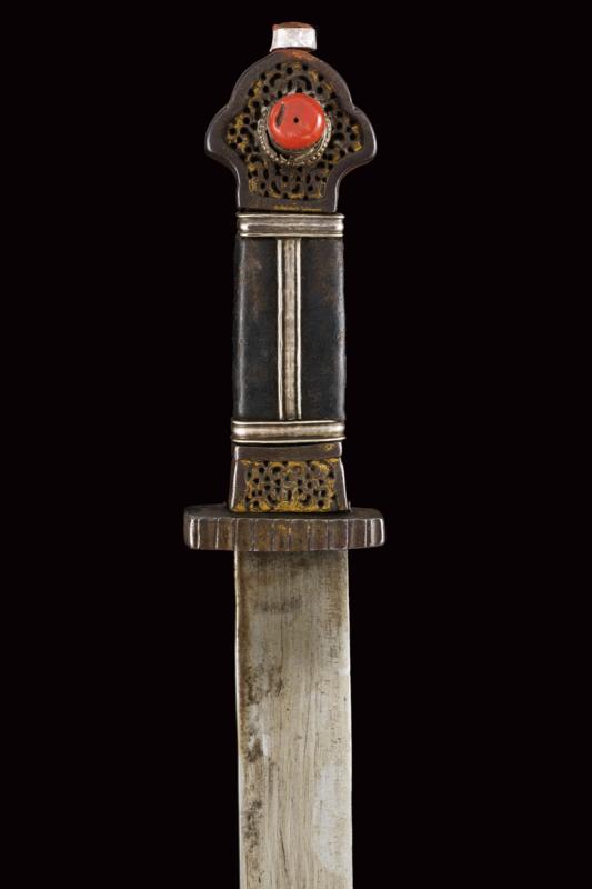 A very fine and rare Tibetan sword - Image 2 of 11