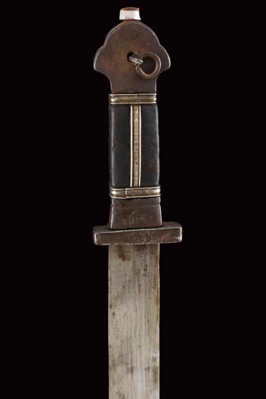 A very fine and rare Tibetan sword - Image 8 of 11