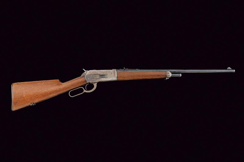 A Winchester Model 1886 Light Weight Rifle - Image 7 of 7